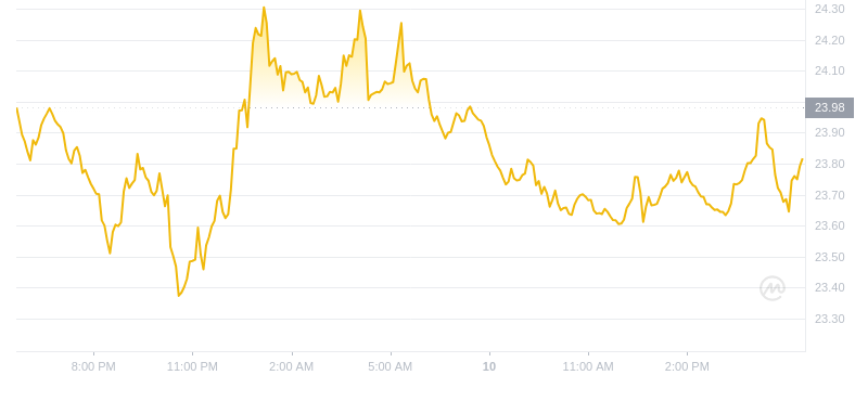 2024年09月10日雪崩币价格